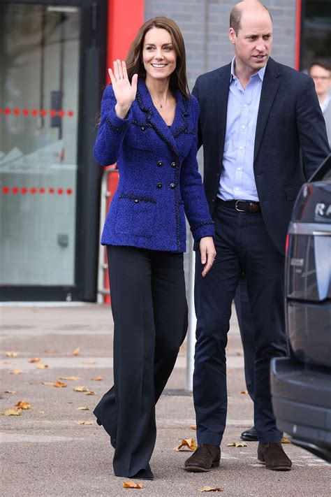 Kate Middleton Wears Vintage '90s Chanel Blazer With Black 